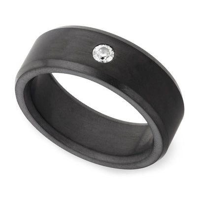 The Ares - Diamond Inset Elysium Mens Engagement Ring